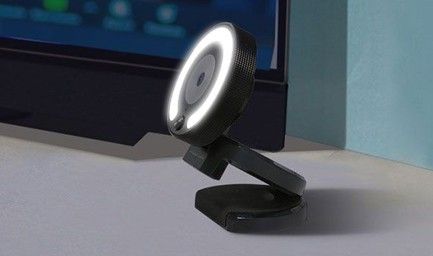 Webcam W28 avec anneau lumineux LED