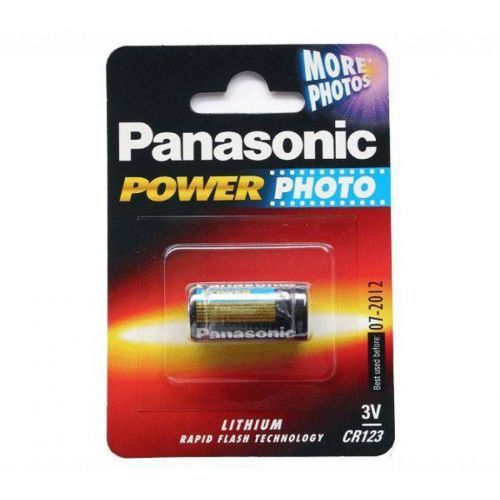 Panasonic CR123 - Pile lithium CR123 (3V)