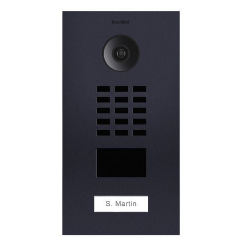 Portier vidéo IP avec lecteur de badge RFID - Doorbird D2101V RAL7016