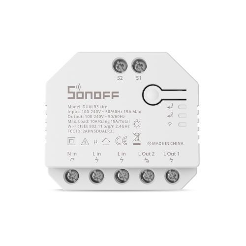 Commutateur intelligent Wi-Fi 2 canaux – SONOFF