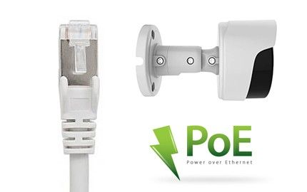 Caméra PoE : alimentation via câble Ethernet